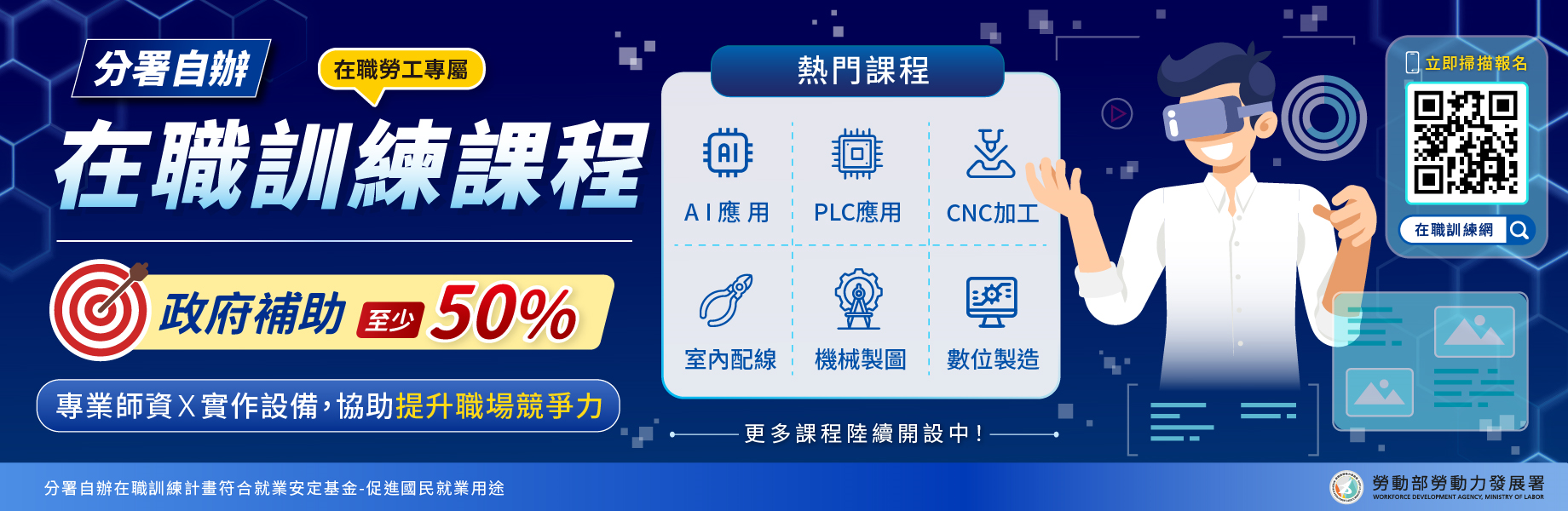 分署自辦在職訓練課程 (另開新視窗)
