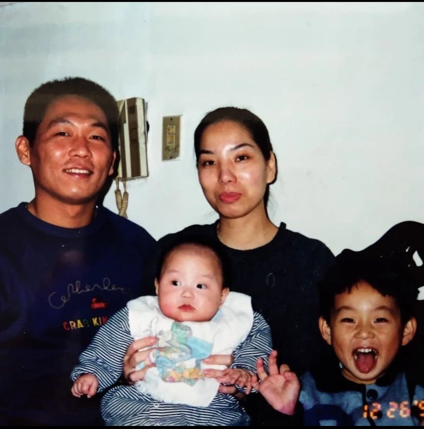 右上